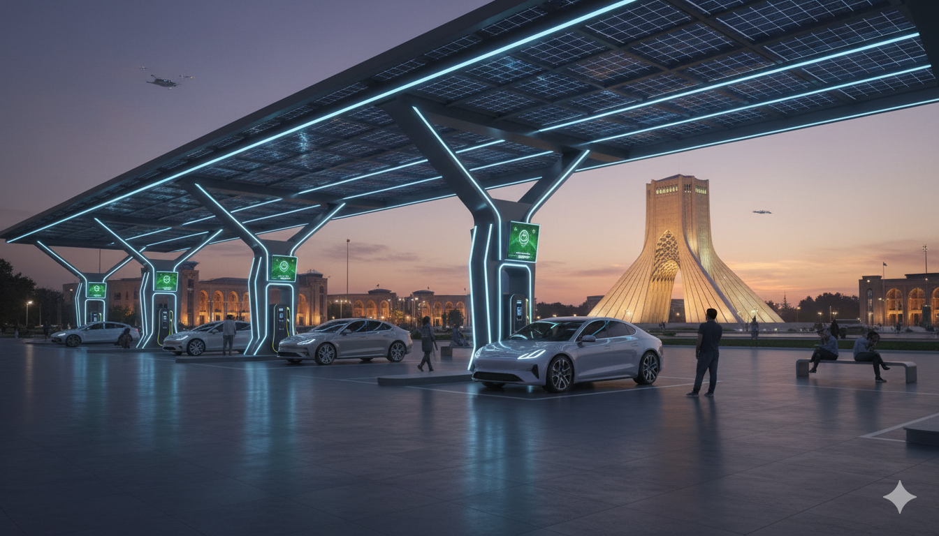 زیرساخت شارژ خودروهای برقی در ایران؛ مسیر دشوار اما روشن