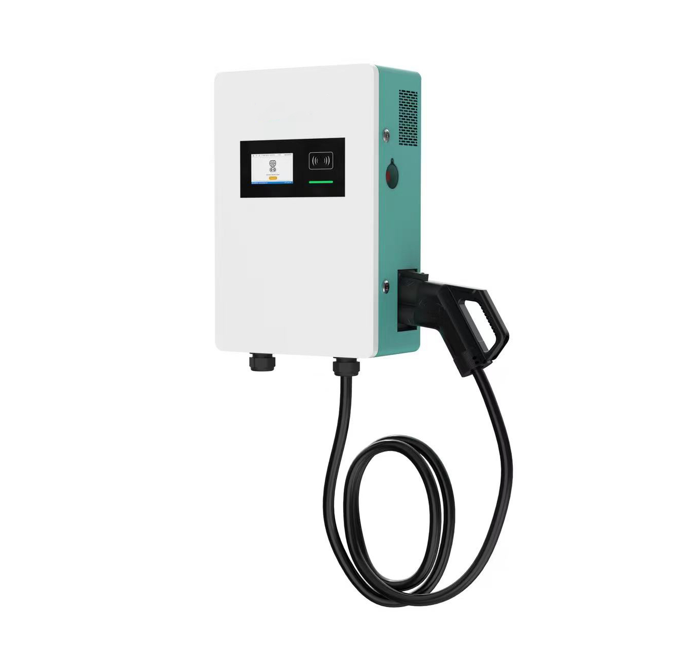 شارژر سریع دیواری خودرو برقی مدل DC 20KW Single Gun