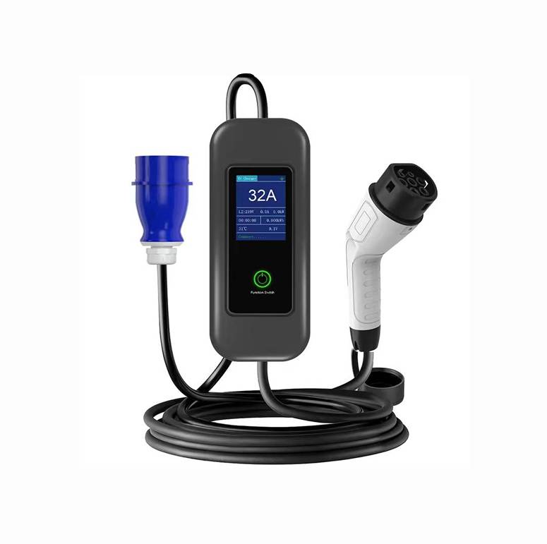 شارژر پرتابل خودرو برقی مدل AC 7.4KW Portable